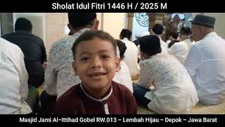 Jami Al-aittihad Gobel, Idul Fitri  #alittihad #alittihadgobel #idulfitri1446h #idulfitri #masjid