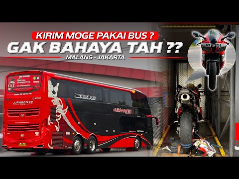 BAWA MOTOR NAIK BUS, BAYAR BERAPA YA⁉️Trip Malang - Jakarta with Juragan 99 Trans Double Decker