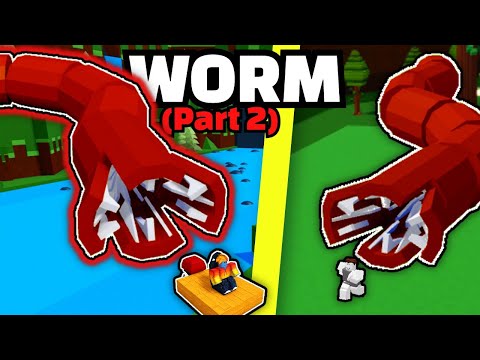 (WORM 2) Roblox FUNNY MOMENTS | Build a Boat for Treasure