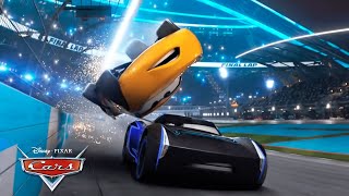 ¡Las Maniobras Más Radicales con Rayo McQueen, Jackson Storm y Cruz Ramírez! | Pixar Cars