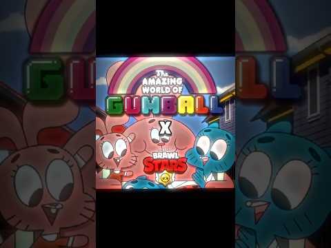 Brawlstars X Gumball..? 🥶 #brawlstars #shorts