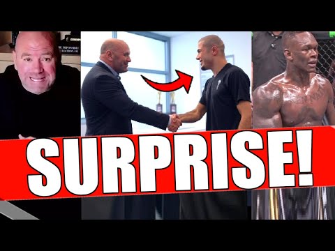 UFC comeback! Nobody EXPECTED THIS, Dana White gets updated, Adesanya, Sean Strickland/Alex Pereira