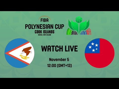 LIVE - American Samoa v Samoa | FIBA Women's Polynesian Basketball Cup 2022
