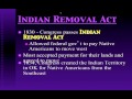 Seminole Wars and Indian Removal
