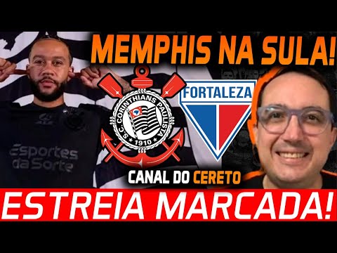 ESTREIA MARCADA! MEMPHIS ESTÁ INSCRITO NA SULA PELO CORINTHIANS, MAS SÓ JOGA NO SÁBADO PELO TIMÃO!