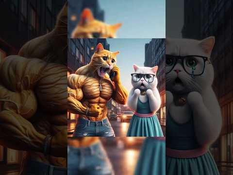 Mèo Bố Dũng Cảm🐺🐯💖 #cat #catai #catcute #catkitten #catstory #meowslovers