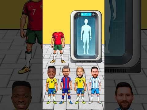 Who took Ronaldo' head, Messi or Ronaldo? | Messi Ronaldo Neymar | #football #cr7 #shorts
