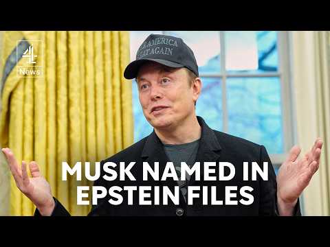 Elon Musk and Prince Andrew named in newly released Epstein files