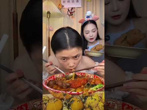 ASMR Eating Spicy Seafood and Octopus Chinese Mukbang