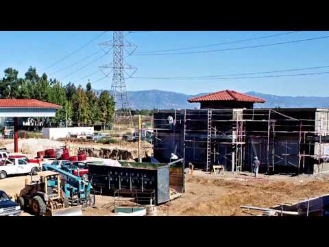 Construction time lapse