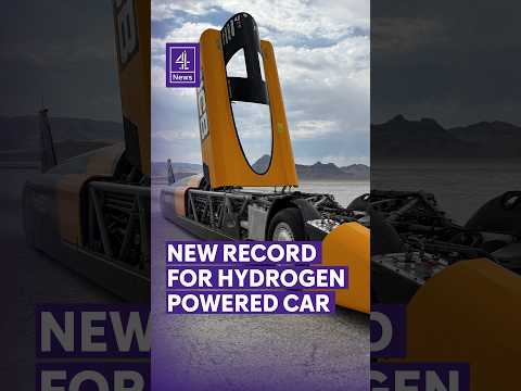 British man sets new speed world record for hydrogen-powered car