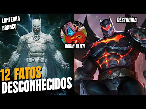 12 FATOS DESCONHECIDOS do BATMAN