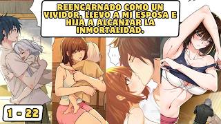 CULTIVADOR INMORTAL REENCARNA EN UN PERDEDOR CON ESPOSA E HIJA // MANHWA🔥