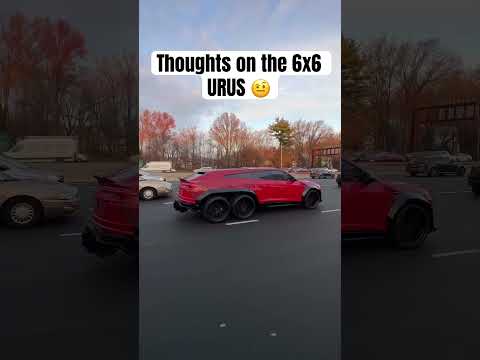 Have you seen the 6x6 urus ?