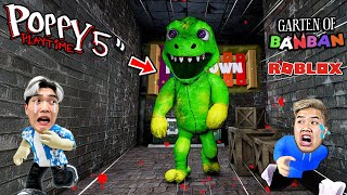 POPPY PLAYTIME 5 Kết Hợp Garten Of Banban 8 Huy Lơ Phá Đảo Lần Đầu Chơi Trong Roblox ?