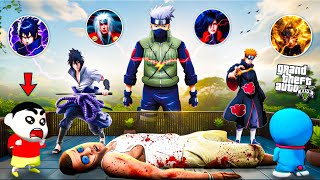 Franklin Team and Avengers Team Kidnapped | Naruto Team Help in GTA5
