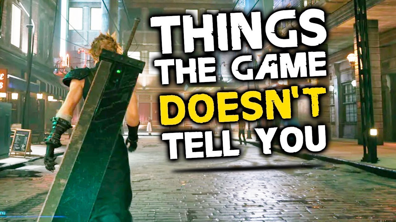 Final fantasy 7 remake: 10 things the game doesn't tell you