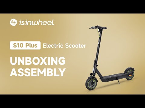Unboxing l isinwheel S10Plus 750W Electric Scooter