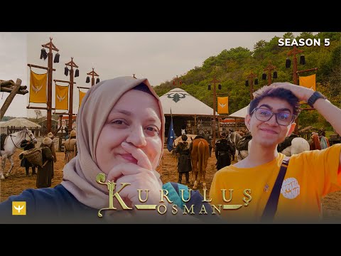 Surprise Visit To Kuruluş Osman Set| Season 5 Shooting 🐎