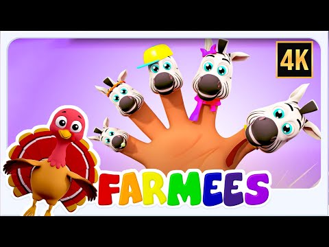 La famille Zebra Finger et d'autres comptines pour les tout petits