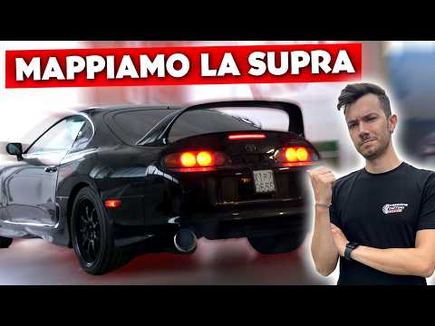 MAPPIAMO su STRADA la TOYOTA SUPRA POTENZIATA! - Trasformazione EPICA *pericolosa* 😳