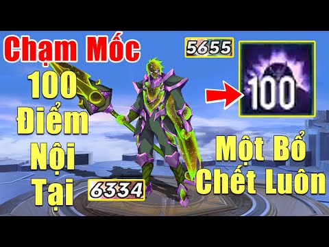 [Gcaothu] Sẽ ra sao khi Triệu Vân chạm mốc 100 nội tại - Sức mạnh tàn phá 1 bổ chết luôn là có thật