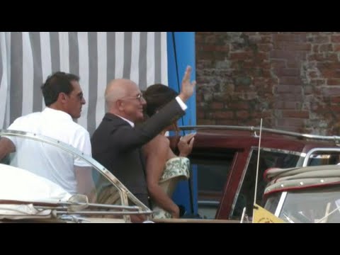 Orlando Bloom, Kardashians leave for Jeff Bezos's pre-wedding party | AFP