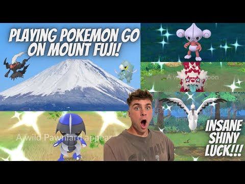 ホビーの動画サムネイル - ✨I CAUGHT This SHINY Pokemon On Mount Fuji In Pokemon Go!✨