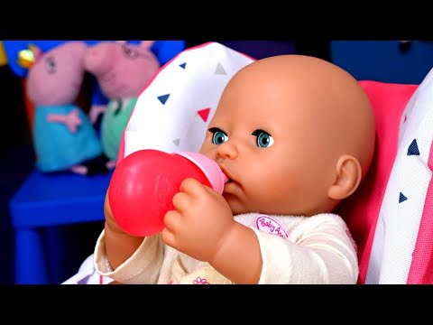 🔴🔵  ¡Todos los episodios de la muñeca bebé Baby Born! Videos para niñas