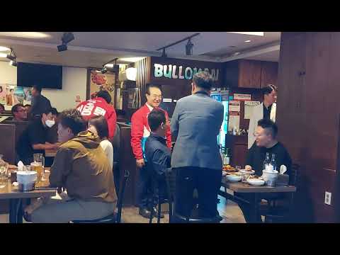 [참깨방송 현장추적] 윤형선-이준석, 계양 맛집 돌며 주민들과 살가운 인사 나눔