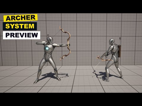Unreal Engine 5 - Combat System - Archery Preview