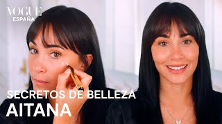 Aitana: rutina de skincare y maquillaje natural | Secretos de Belleza | VOGUE España