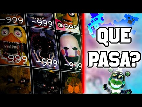 ¿QUE PASA SI LOS ANIMATRONICOS SON NEGATIVOS?? ||Experimentos de fnaf #2