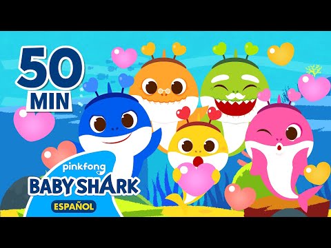 ❤️Te Amo Muchísimo | Día de San Valentín | Tiburón Bebé Canciones Infantiles | Baby Shark en español