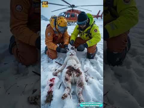 Un Gato Herido Infestado por Millones de Percebes y Parásitos Rescatado con Éxito por el Equipo