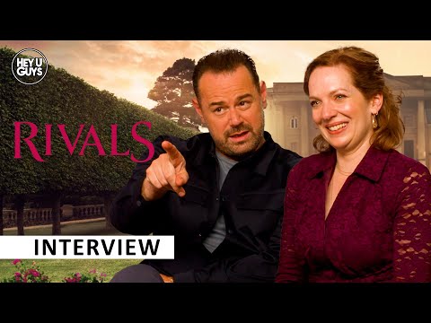 Danny Dyer & Katherine Parkinson on Rivals, power and conflict & a moustache-off with Aidan Turner