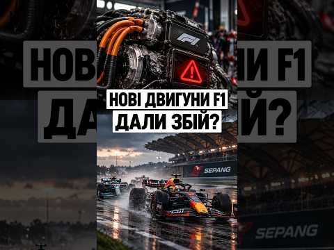 Нові двигуни F1 дали збій? #ф1 #формула1 #авто #автомобілі