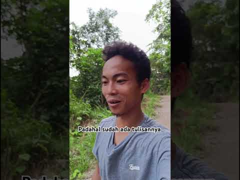 Sudah diperingati malah nantang