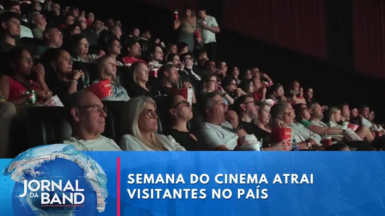 Semana do cinema tem ingressos até R$12 | Jornal da Band