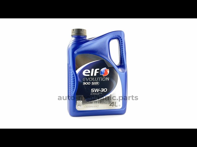 Моторна олива ELF Evolution 900 SXR 5W-30, 4 літри, відео - інтерент-магазин Auto-Mechanic