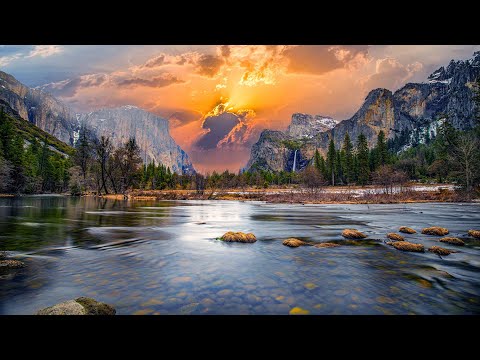 YouTube video thumbnail: The Majestic Sierra Nevada Mountains