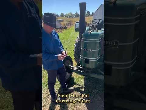 Starting his field marshall. 💥🚜 #fieldmarshal #dieselheating #dieselheater