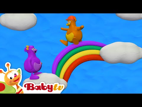 Nico & Bianca zjeżdżają po kolorowej Tęczy 🌈 @BabyTVPL