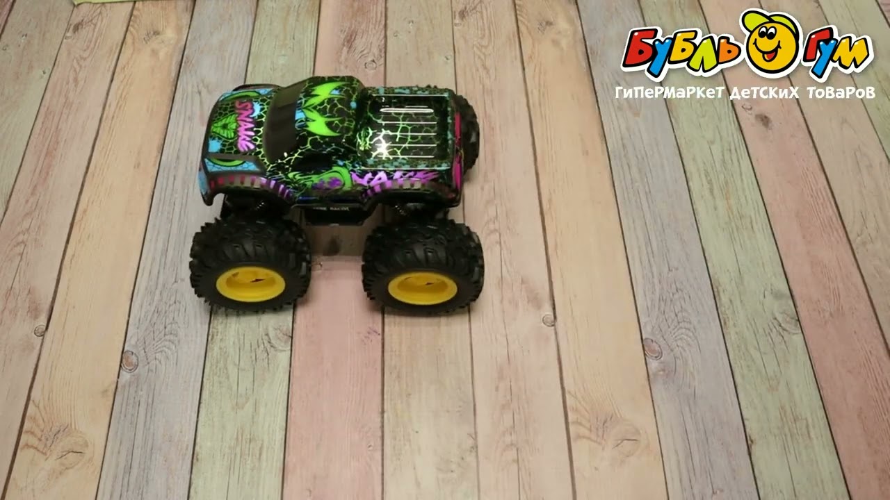 Бигфут Lanson Toys Snake световые эффекты р/у акб 2,4ГГц - видео