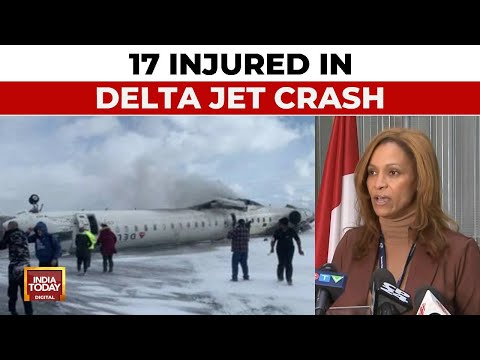 Delta Plane Crashes In Toronto: 17 Injured In Delta Jet Crash In Toronto, Airport Official Confirms