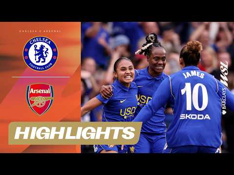 | <strong>Chelsea</strong> v Arsenal Highlights | Barclays <strong>WSL</strong> 25/26