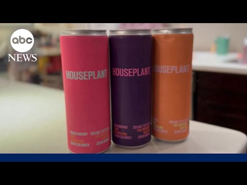YouTube video thumbnail: THC-Infused Drinks Gaining Popularity