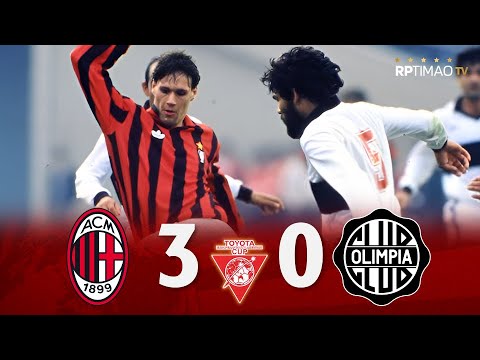 Milan 3 x 0 Olimpia ● 1990 Intercontinental Cup Final Extended Goals & Highlights ᴴᴰ