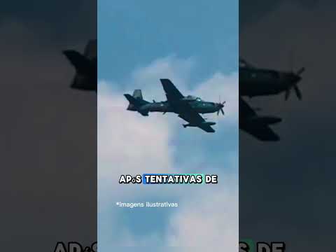 caças A-29 da FAB interceptaram aviãocom drogas #TráficoDeDrogas #Amazônia #A29SuperTucano
