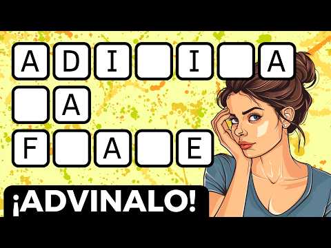 ¡ADIVINA LA FRASE! ¿Puedes completar las letras que faltan? 🧩